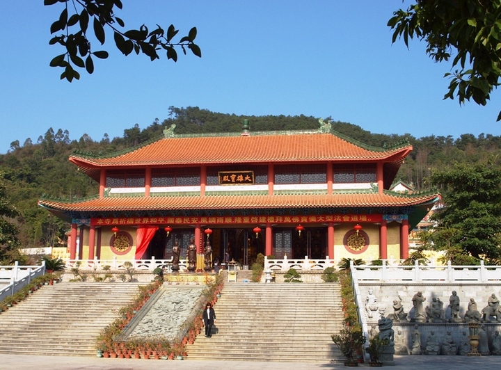 清远北山古寺