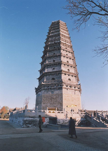 陕西扶风法门塔寺