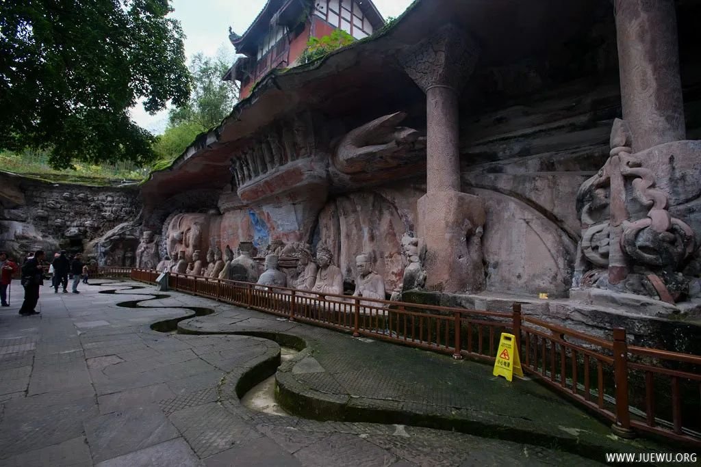 大足石刻释迦牟尼佛卧佛