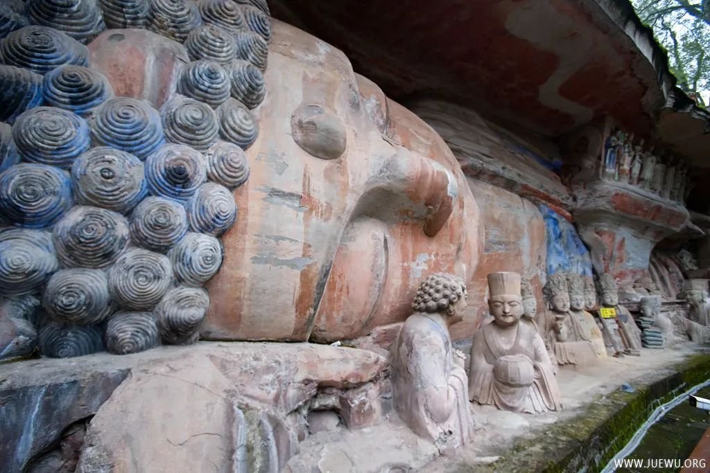 大足石刻释迦牟尼佛卧佛