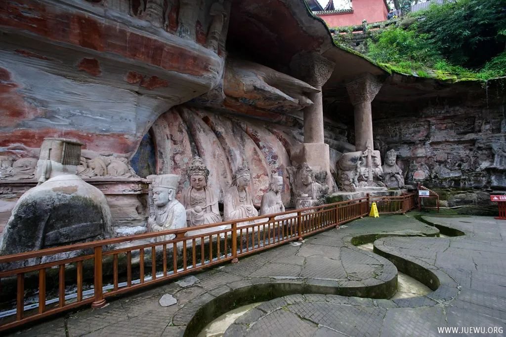 大足石刻释迦牟尼佛卧佛