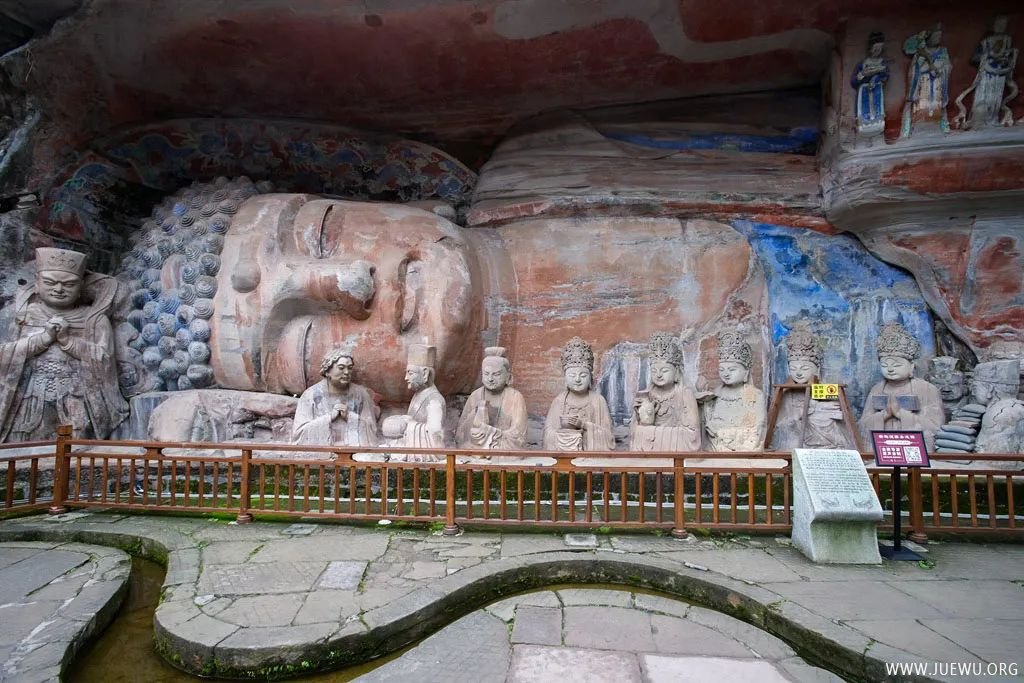 大足石刻释迦牟尼佛卧佛