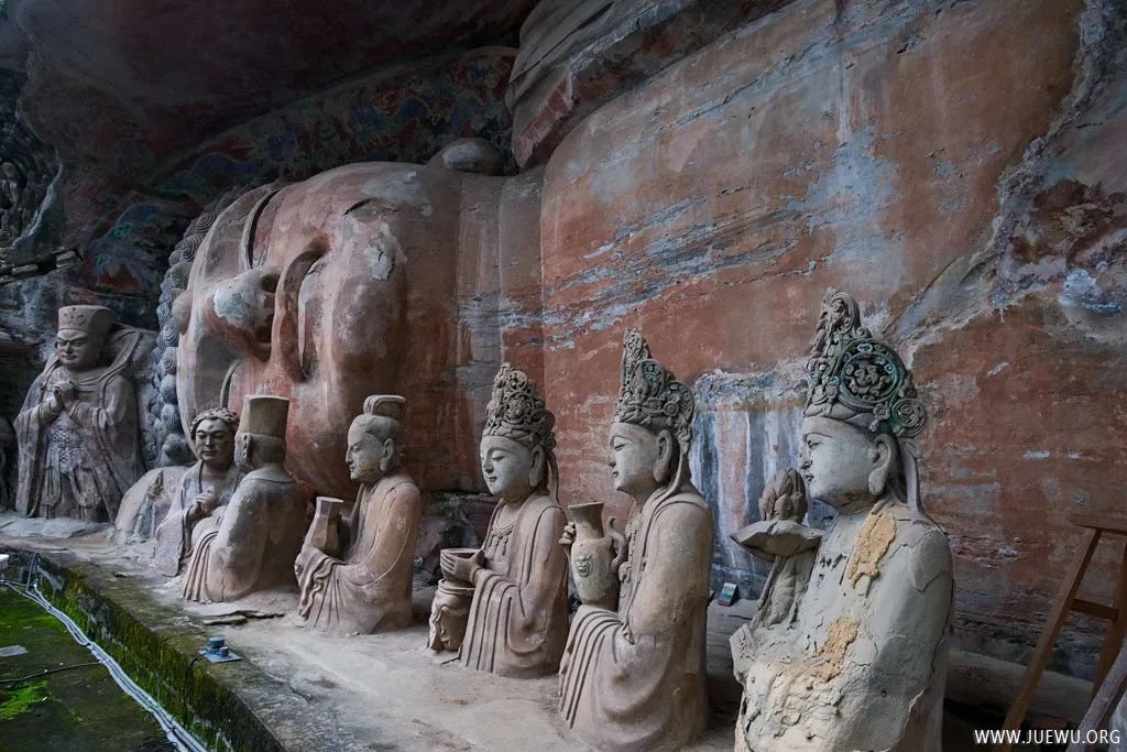 大足石刻释迦牟尼佛卧佛