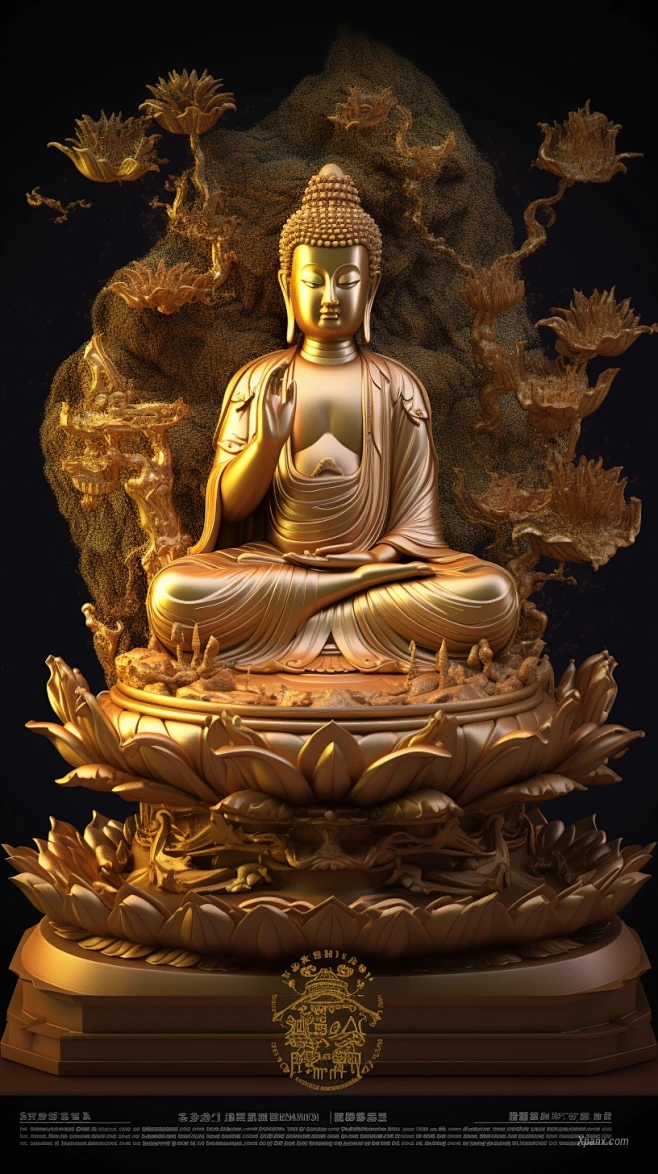 手机壁纸佛像 阿弥陀佛壁纸，称念“南无阿弥陀佛”，感谢众佛菩萨的保佑和加持